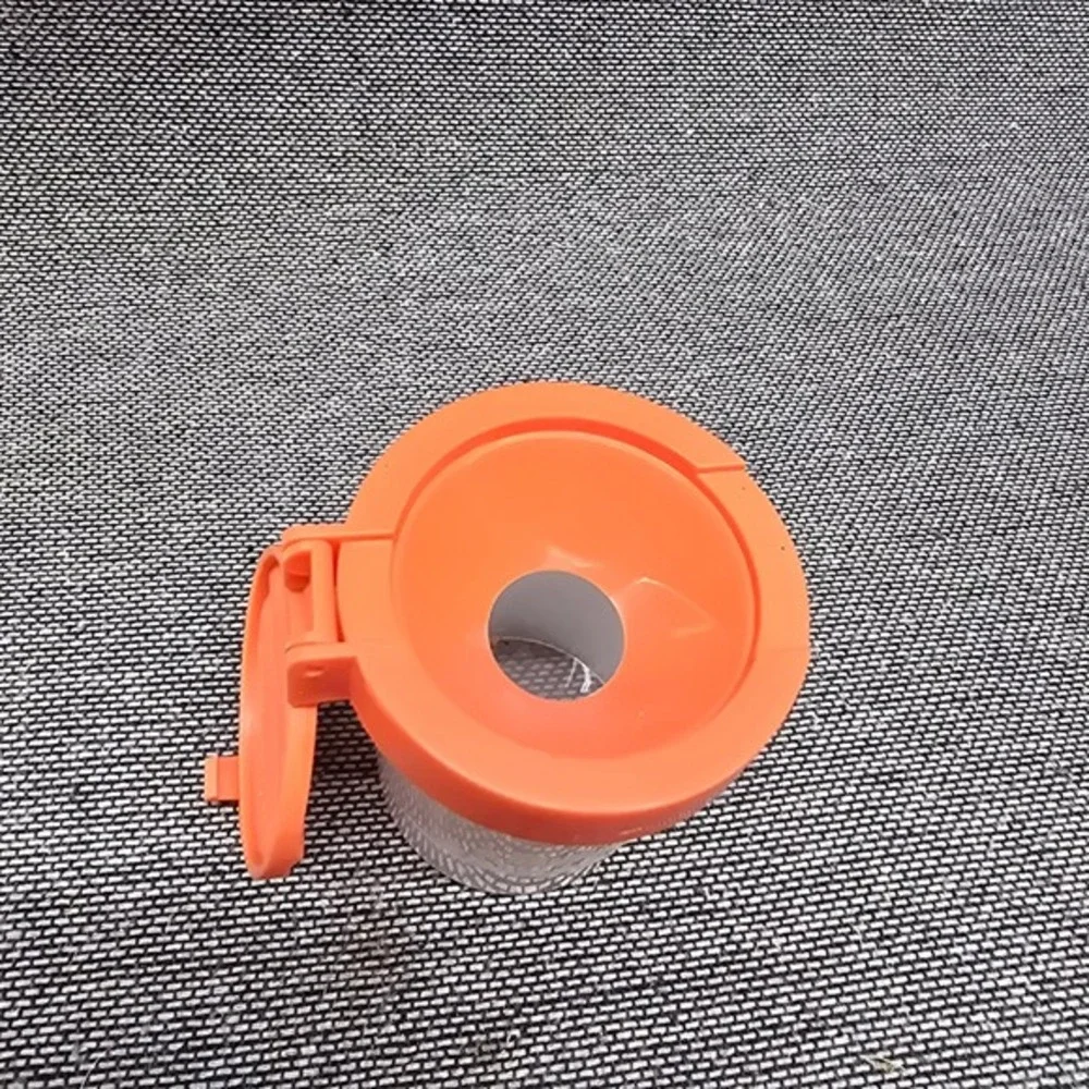 Vintage Sterilite Storage Container Funnel Lid‎ Fill Line Orange Clear Utility